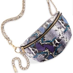Steve Madden Kailin Python Belt Bag